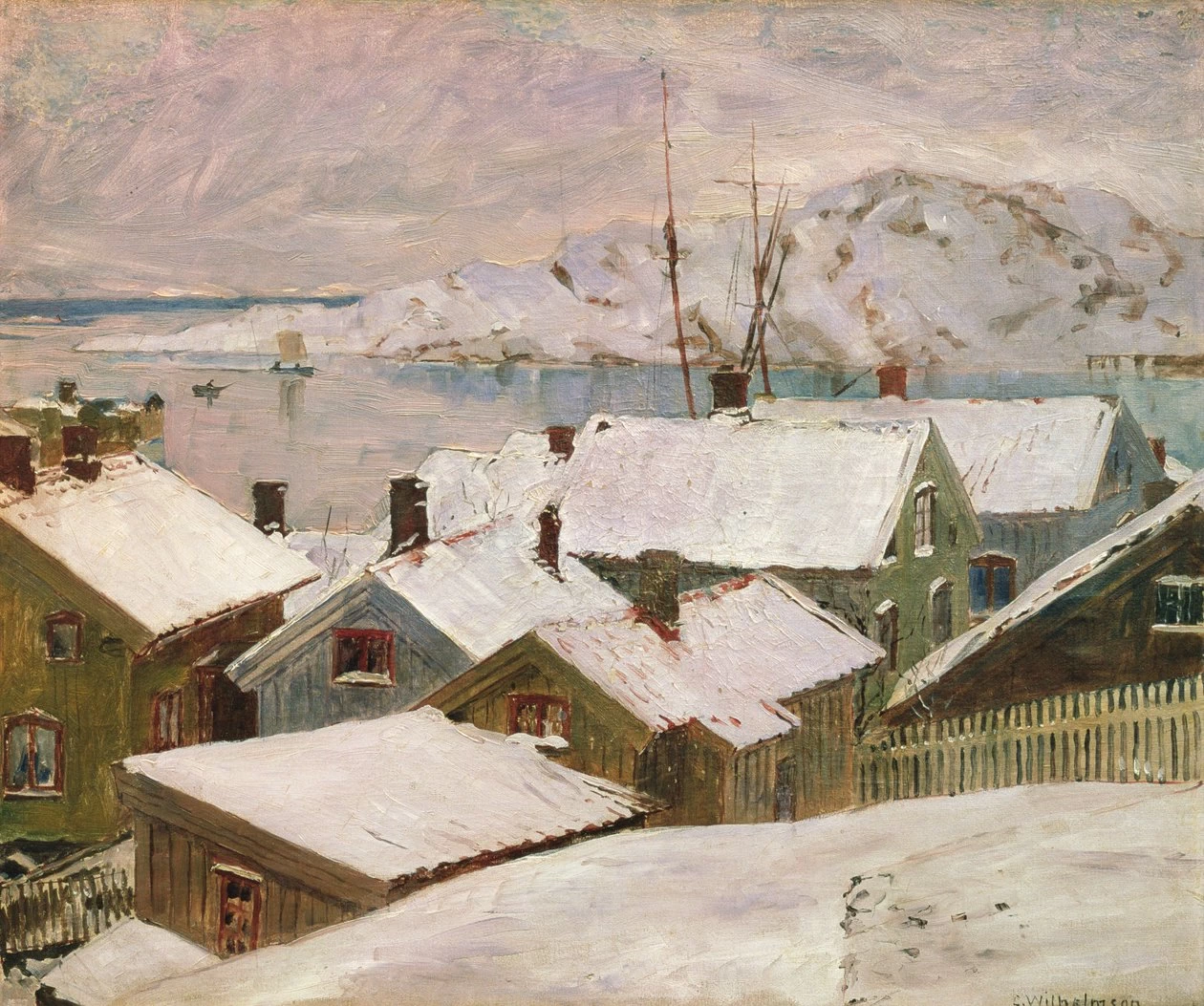Fiskebackskil in Inverno, 1899